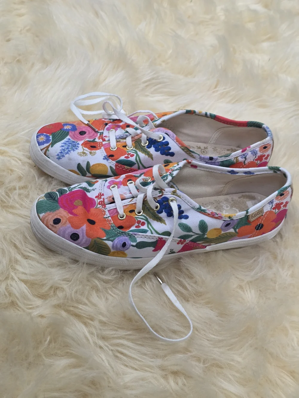 Keds Women's 7 Floral Canvas Sneakers - Multicolor